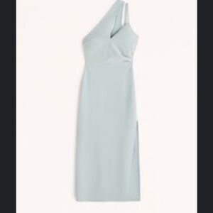 Asymmetrical Ruched Dress